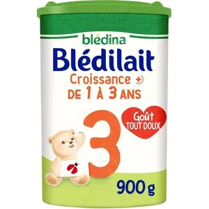 Blédina Blédilait Lait de Croissance+ 3ème Âge 900g pas cher