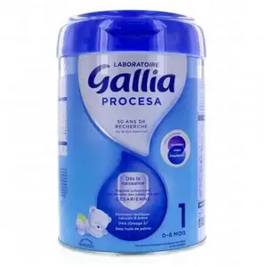 76300 Gallia Procesa 1Er Âge Fr 4 x 800 g pas cher