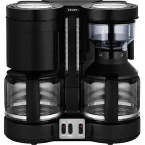 Krups Krups Duothek Plus KM 8508 - Cafetière/théière - 10 tasses - noir pas cher