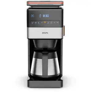 Krups KT8428, Cafetières à filtre, Noir, Argent pas cher