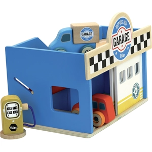 Petit garage Vilacity - VILAC - Modèle pour enfant - Multicolore - A partir de 3 ans - En plastique pas cher