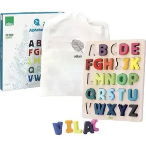 Vilac Vilac Puzzle Abc Alphabet À Encastrer Sous La Canopée pas cher