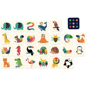 Vilac Jeu de correspondance de mémoire - Animaux par Andy Westface - (7423) pas cher