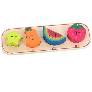 Vilac - Puzzle 10 pcs - Four Fruits (7424) (11 pièces) pas cher