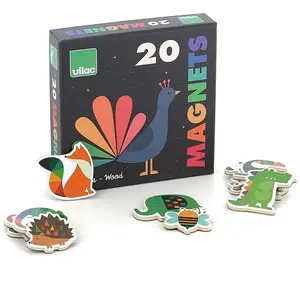 Vilac Animaux Magnétiques - 20pcs - Bois - Aimant - Design Andy WestfaceVendu pargalaxus