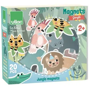 Vilac magnets jungle michelle carlslund pas cher