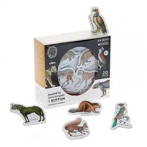 Vilac Magnets zoologiques de Buffon - Muséum National d'Histoire Naturelle pas cher
