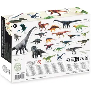 Vilac - Coffret de 21 magnets dinosaures pas cher