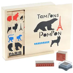 Vilac Coffret Tampons Pompon 9105Vendu pargalaxus