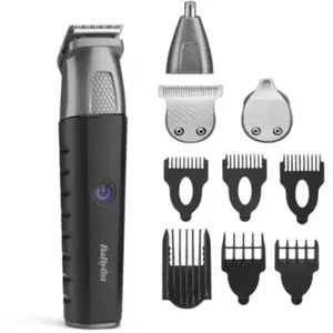Tondeuse multi usages BABYLISS 11 en 1 Lithium Power Grey Edition MT81... pas cher