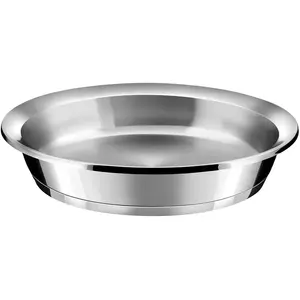 CUISINOX Ycône - Poêle 24 cm inox finition miroir avec poignée amovible pas cher