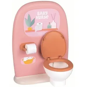 Smoby Puppentoilette Babyschwester Rosa pas cher