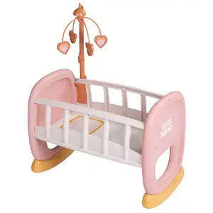 Smoby Baby Nurse Puppenwiege mit Mobile pas cher