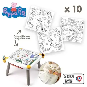 Smoby - Recharge Coloriages pour la Kid table créative - 10 feuilles d... pas cher