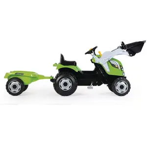Smoby Tracteurs Tracteur Farmer Max + Remorque pas cher