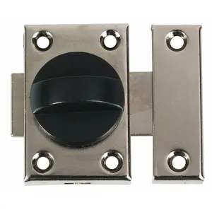 Verrou automatique nickelé Vachette - Long. 25 mm pas cher