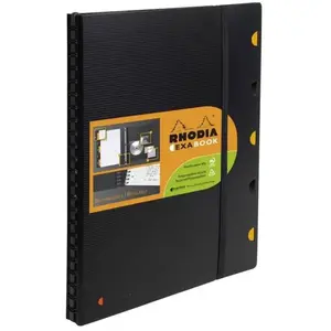 RHODIA EXABOOK A5+ LMC PERFO 160P pas cher