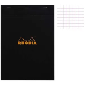 Bloc Rhodia 80 feuilles agrafées 80g 10,5x14,8 pas cher