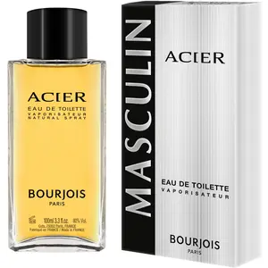 BOURJOIS Eau de toilette Masculin Acier - 100 ml pas cher