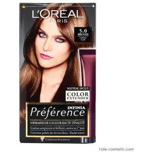 L'Oréal Préférence Châtains - E/5.0 Bruges - Châtain Clair - L'oréal pas cher