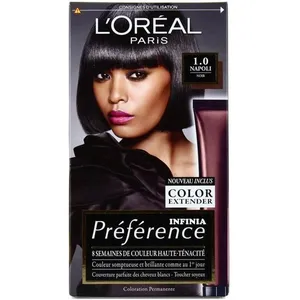 L'Oréal Paris Préférence Coloration 1.0 Naples Noir intense pas cher