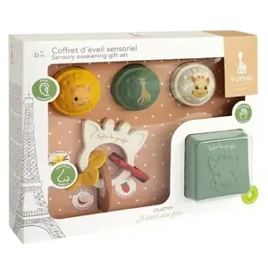 Coffret d'éveil sensoriel Sophie la girafe pas cher