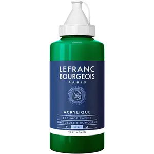 Comparateur de prix : Peinture Acrylique en bidon - vert moyen - Lefranc & Bourgeois