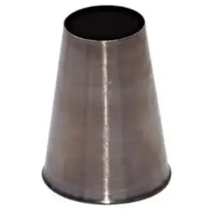 De Buyer - Douille en inox unie - Diamètre 1,3 cm - En Inox, Idéale pour Décorer, Garnir et Remplir, Sans Soudure pour Hygiène Parfaite, S'Adapte aux Poches Pâtissières pas cher