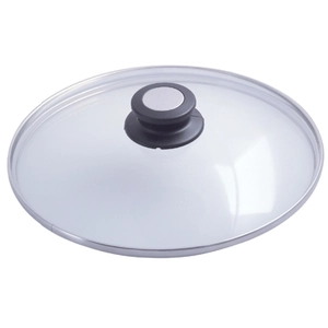 DE BUYER -4112.28 -couvercle verre bouton bak./inox ø 28cm pas cher