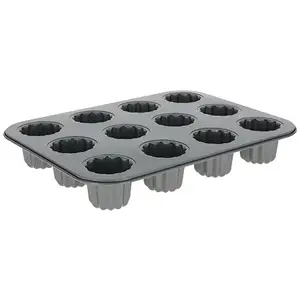 Lumarko Forma do cistek Canelés Bordelais, Moule à gâteau, Gris pas cher