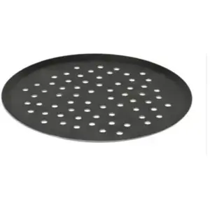 DE BUYER -8137.28 -tourtiere ronde perforee alu.choc ø28 pas cher