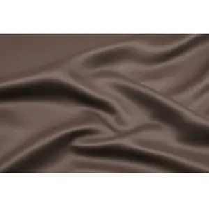 Rideau occultant à oeillets uni polyester NOTTE - Taupe - 135x250cm pas cher