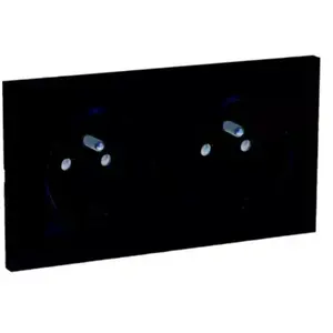 SCHNEIDER ELECTRIC Double prise avec terre, à assembler Odace, anthracite SHN0512448 pas cher