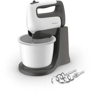 MOULINEX HM4641 HMX PREP'MIX+ STANDBOWL, GRIS-BLANC HM464110 pas cher