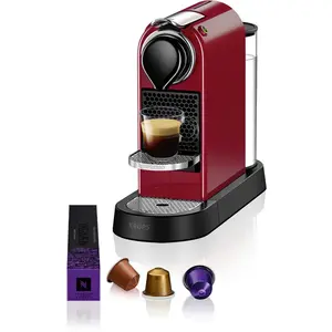 Comparateur de prix : Krups Nespresso Citiz XN741510 - Machine à  capsules de café - Rouge