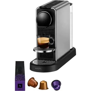 Krups Nespresso Citiz Platinum XN610T - Koffiecupmachine - Titan