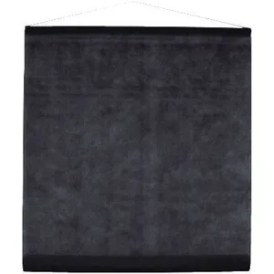 SANTEX TENTURE DE SALLE 80CM*12M - NOIR Noir pas cher