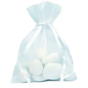 SANTEX Sachet Organdi uni blanc pas cher