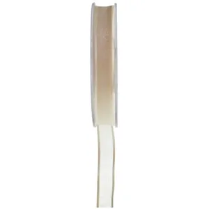 SANTEX Ruban organdi bord satin 20m largeur:12mm pas cher