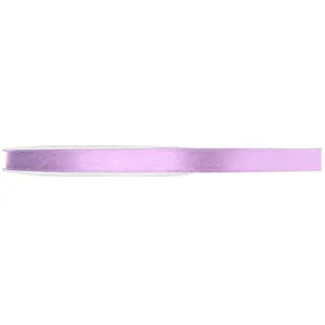 Ruban satin double face - Tout Satin Rose - 6 mm - 25 m - Polyester pas cher