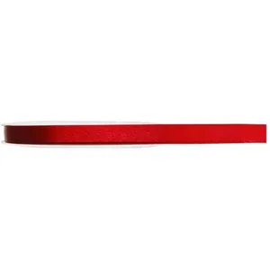 SANTEX Ruban Satin Double Face 25 mètres - Rouge pas cher