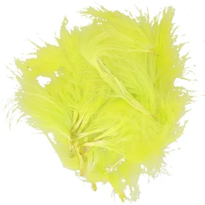 Santex Hobby knutsel veren - 20x - groen - 7 cm - sierveren - decoratie pas cher