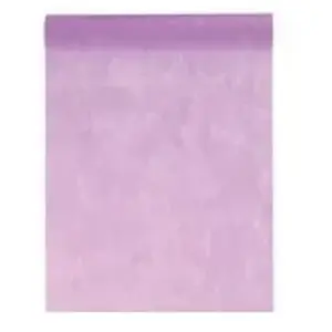 SANTEX Chemin de Table Tissu Intissé Parme de 10m x 30cm pas cher