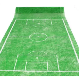 Comparateur de prix : chemin de table intissé terrain foot 30cmx5m vert - 000383200300010