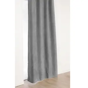 LINDER Rideau Alaska à galon fronceur isolant et 100 % occultant Gris clair 140x240 cmVendu parrakuten