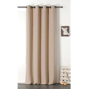 Linder - Rideau à ?illets canon de fusil en 100% lin Libeccio naturel ...Vendu parrakuten