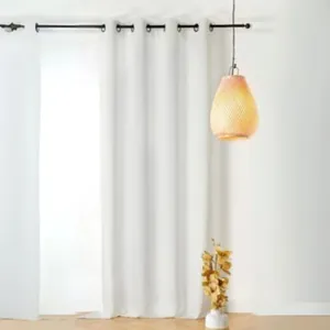 Linder Rideau Tamisant En Poly-Lin