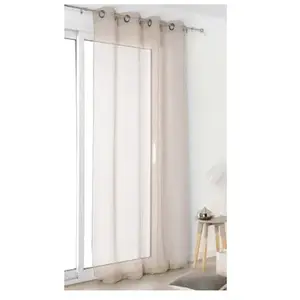 Linder 0170/18/375FR Voile de Lin Ficelle Oeillets 145 x 260 cm pas cher