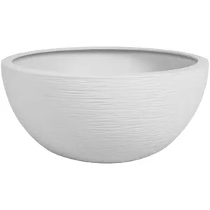 EDA Pot Vasque Graphit'UP Ø 25 cm - 3,3 L - Blanc cérusé pas cher