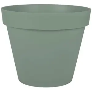 Pot Rond Toscane - 48x40cm - 43l - Vert Laurier - Eda Plastiques